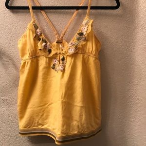 Free People floral tank